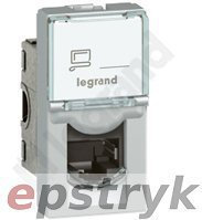 Legrand M45:1M 1XRJ45 KAT6 UTP ALU 079461