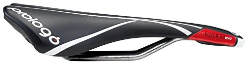 Prologo Kappa Evo Pas Semi-Round Bike Saddle T2 Rails Black/White 141 Mm (keps200bw30-am)