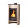 HS Flamingo piecyk MEDIE I 12 kW kremowo - metaliczny