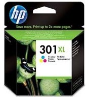 Hewlett-Packard Tusz HP 301XL do Deskjet 1000/1050/1510/2000/2050/3000/3050 | 330 str. | CMY CH564EE#BA3