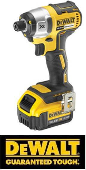 DeWalt Zakrętarka akumulatorowa udarowa, bezszczotkowa 14,4V 4,0Ah (DCF836M2-QW)