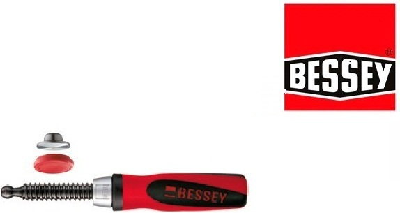 Bessey Dwukomponentowa rękojeść z płytką dociskową ze stali jakościowej z nakład (3101179)