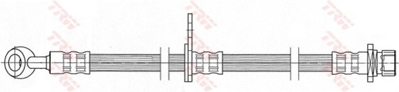 TRW Przewód hamulcowy elastyczny PHD449