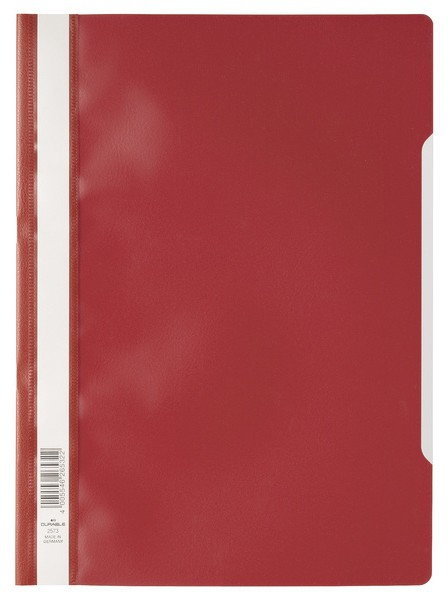 Durable Skoroszyt A4 PCV miękki czerwony 50szt. 2573-03