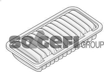 PURFLUX Filtr powietrza A1558