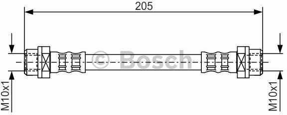 Bosch Przewód hamulcowy elastyczny 1 987 476 477