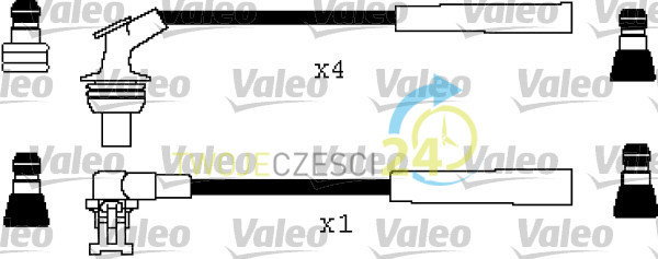VALEO Zestaw przewodów zapłonowych 346408
