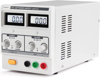 Velleman Zasilacz laboratoryjny DC MAKS. 0-30V 0-3A 2xLCD LABPS3003