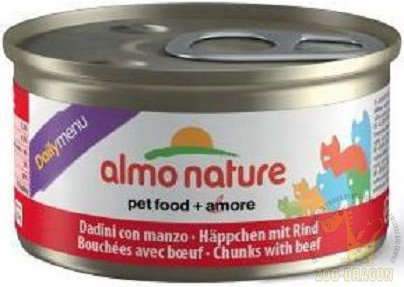 Almo Nature Daily Menu Kawałki z wołowiną 85g 159