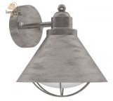 Eglo Lampa Kinkiet IP44 BARROSELA Srebrny 94859