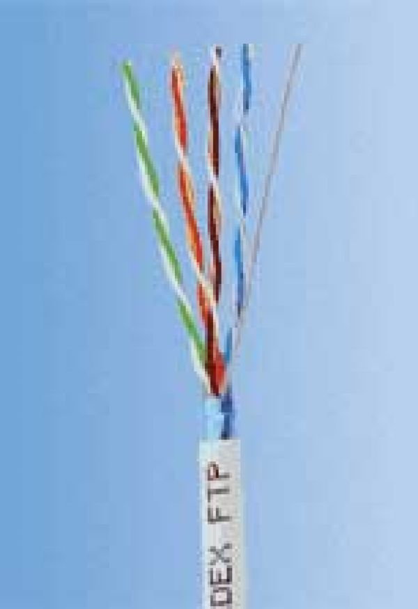Madex Kabel FTP 100m KAT.5e DRUT SZARY (240F) 8128-422-300