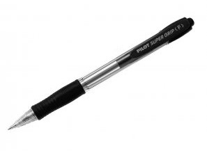 Pilot Pentel PIÓRO żelowe SUPER GRIP czarny BPGP-10R-F-B