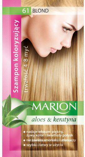 Marion Szampon koloryzujący 4-8 myć 61 blond