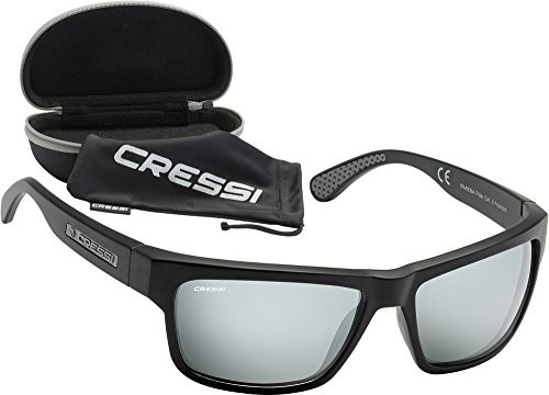 Cressi Rocker, okulary przeciwsłoneczne dla mężczyzn pola uprawnia nikogo, czarny, M DB100070