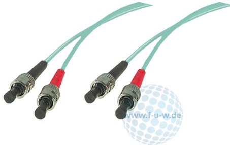 Tecline 39975803 przewód włókien OM3 adapter (50/125 m, 3,0 m) turkusowy 4048889016633