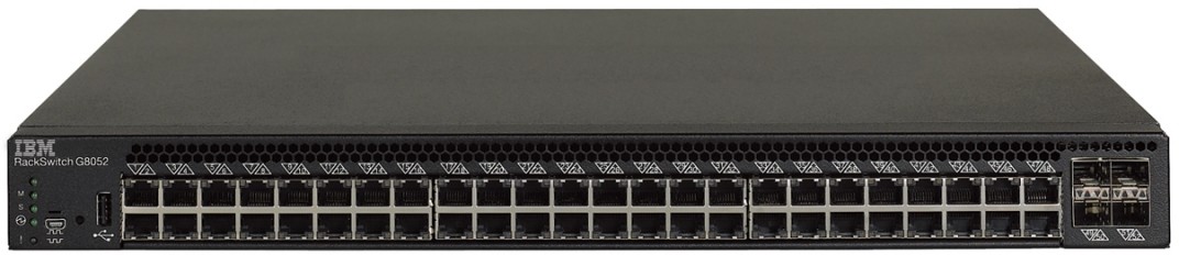 Lenovo RackSwitch G8052 (rear to front) (7159G52)