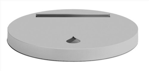 Rain Design i360 obrotowy talerz do Apple iMac pod nogi (wyświetlacz o przekątnej 54,6 cm (21,5 cala), obrotowy: 360 stopni, Cinema) 10006