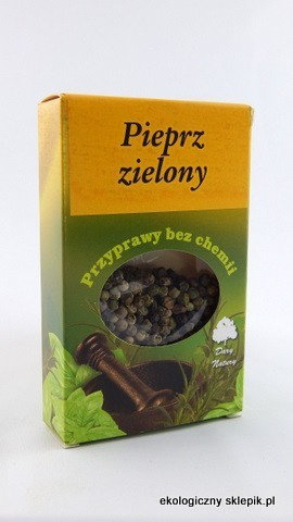 Dary Natury Pieprz zielony ziarno 20g - przyprawy bez chemii 342