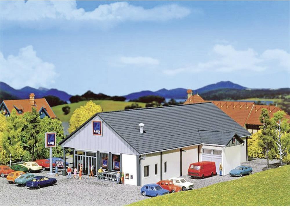 Faller Sklep Aldi południe/północ 232204 125 x 185 x 55 mm skala N