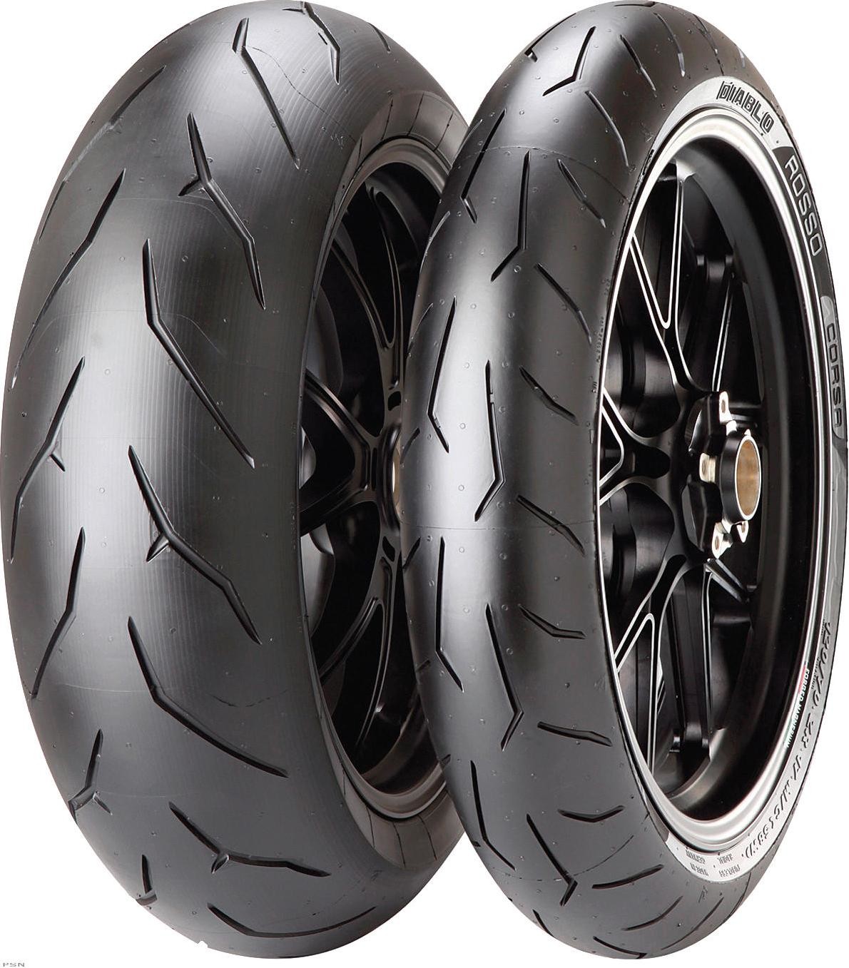 PIRELLI DIABLO ROSSO CORSA R 180/60 R17 707 RACING STREET 75 W