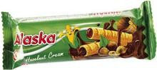Alaska FOODS rurki kukurydziane z kremem orzechowym 18g 8588005524100