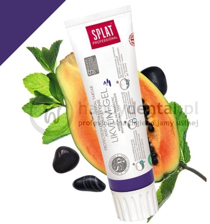 Splat Kosmetika SPLAT Professional-EX LIKVUM-GEL 100ml - wybielająca pasta (żel) przeciwpróchnicza chroniąca przed kamieniem nazębnym