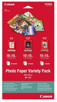 Canon Papier VP-101 10x15cm 10+5+5szt VP-101 10x15cm 10+5+5szt (VP-101 10x15cm 10+5+5szt.)