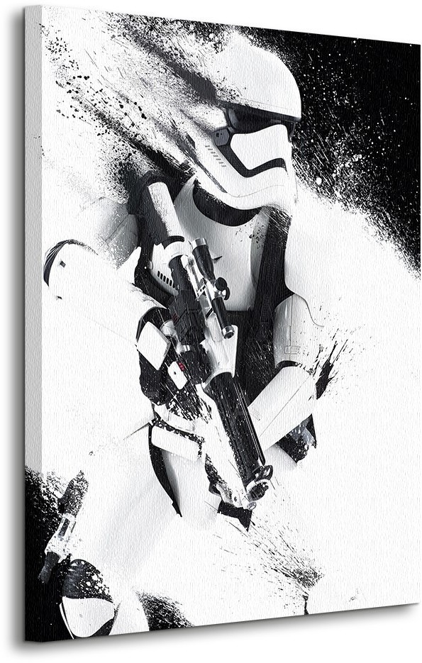 Pyramid Posters Star Wars Episode VII (Stormtrooper Paint) - obraz na płótnie WDC99327