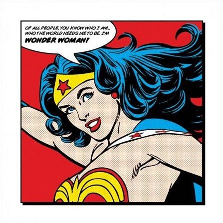 Pyramid Posters Wonder Woman (Of All People) - reprodukcja PPR45251