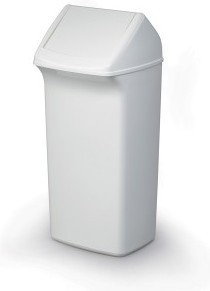 Durable DURABIN FLIP 40 SQUARE pojemnik z uchylną pokrywą 40 l