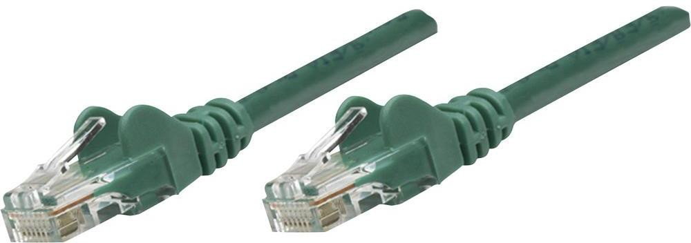 Intellinet Kabel sieciowy 735681 CAT 6 S/FTP AWG 28 RJ45 7.50 m Zielony