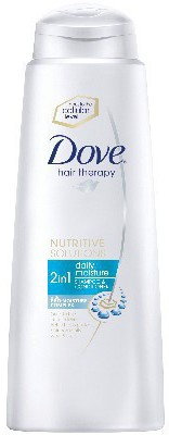 Dove DAILY MOISTURE 2W1 SZAMPON DO WSZYSTKICH RODZAJÓW WŁOSÓW 400ml