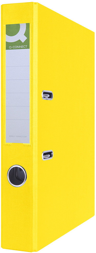 Q-CONNECT segregator Hero, PP, A4/55mm, żółty KF15972