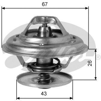 GATES Termostat, żrodek chłodzący TH01991G1
