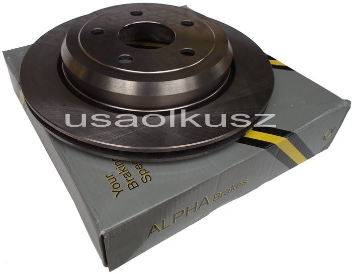 ALPHA Tylna wentylowana tarcza hamulcowa H.D brake Dodge Durango 2013
