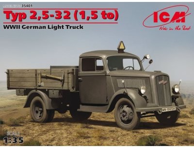 ICM Typ 2,5-32 WWIIGerman light truck 35401