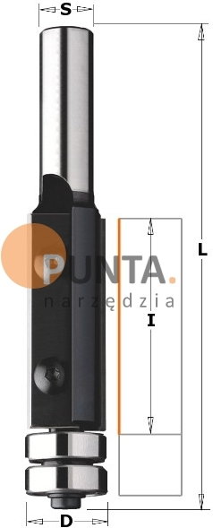 CMT FREZY PROSTE NA PŁYTKI WYMIENNE 657.992.11