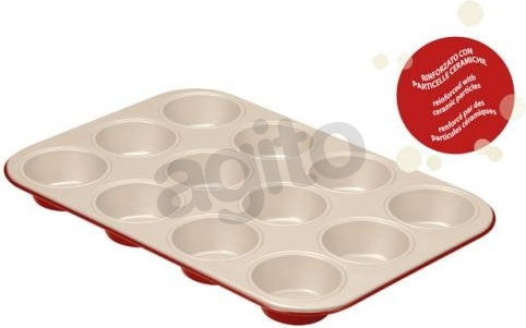 Guardini KERAMIA Forma do pieczenia 12 muffinów 27x36cm 00381 (Guardini 00381)