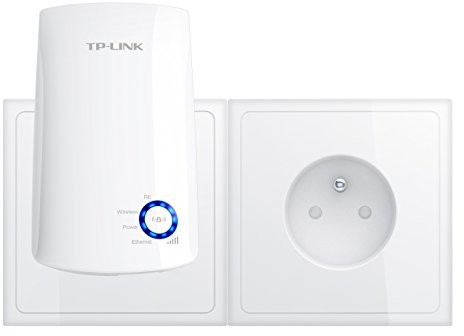 TP-Link WiFi Repeater, wzmacniacz sygnału (kompatybilność uniwersalne, łatwej instalacji) Biały Wi-Fi N300 2610604