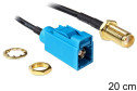 Delock Adapter AV SMA jack bulkhead FAKRA Z jack 200 mm - 88583