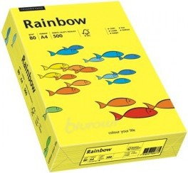 Papyrus Papier Rainbow A4 160g słoneczny żółty R14 88042327