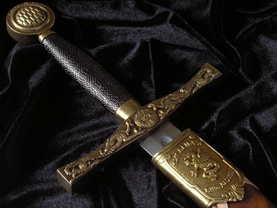 Denix EXCALIBUR LEGENDARNY MIECZ KRÓLA ARTURA Z POCHWĄ