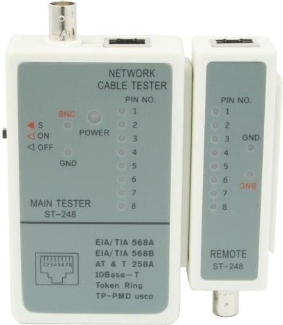 Gembird TESTER KABLI RJ-45 & RG-58 (NCT-1/SP-7012)