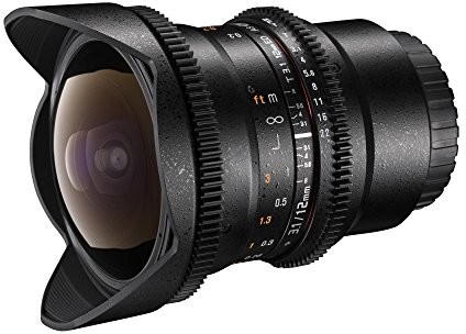 Walimex Pro 12mm T3.1 Fisheye Nikon