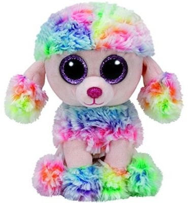 Ty Meteor Beanie Boos Poofie wielobarwny pudel 15 cm 37223