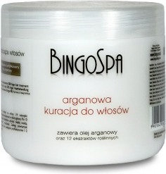 Bingo Arganowa kuracja do włosów 500G