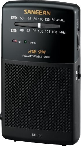 Sangean SR-35 radio kieszonkowe, tuner MW, UKW 4711317991801