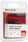 Belkin Adapter Jack 2.5mm wtyk - Jack 3.5mm gniazdo