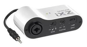 Tascam iXZ mikrofon, interface gitarowy