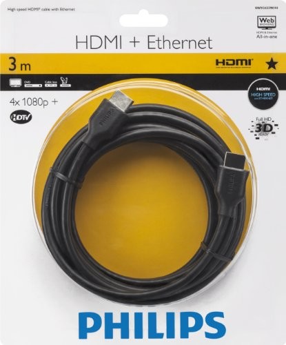 Philips SWV 2433 W/10 kabel HDMI Audio/Video Czarny czarny SWV2433W/10